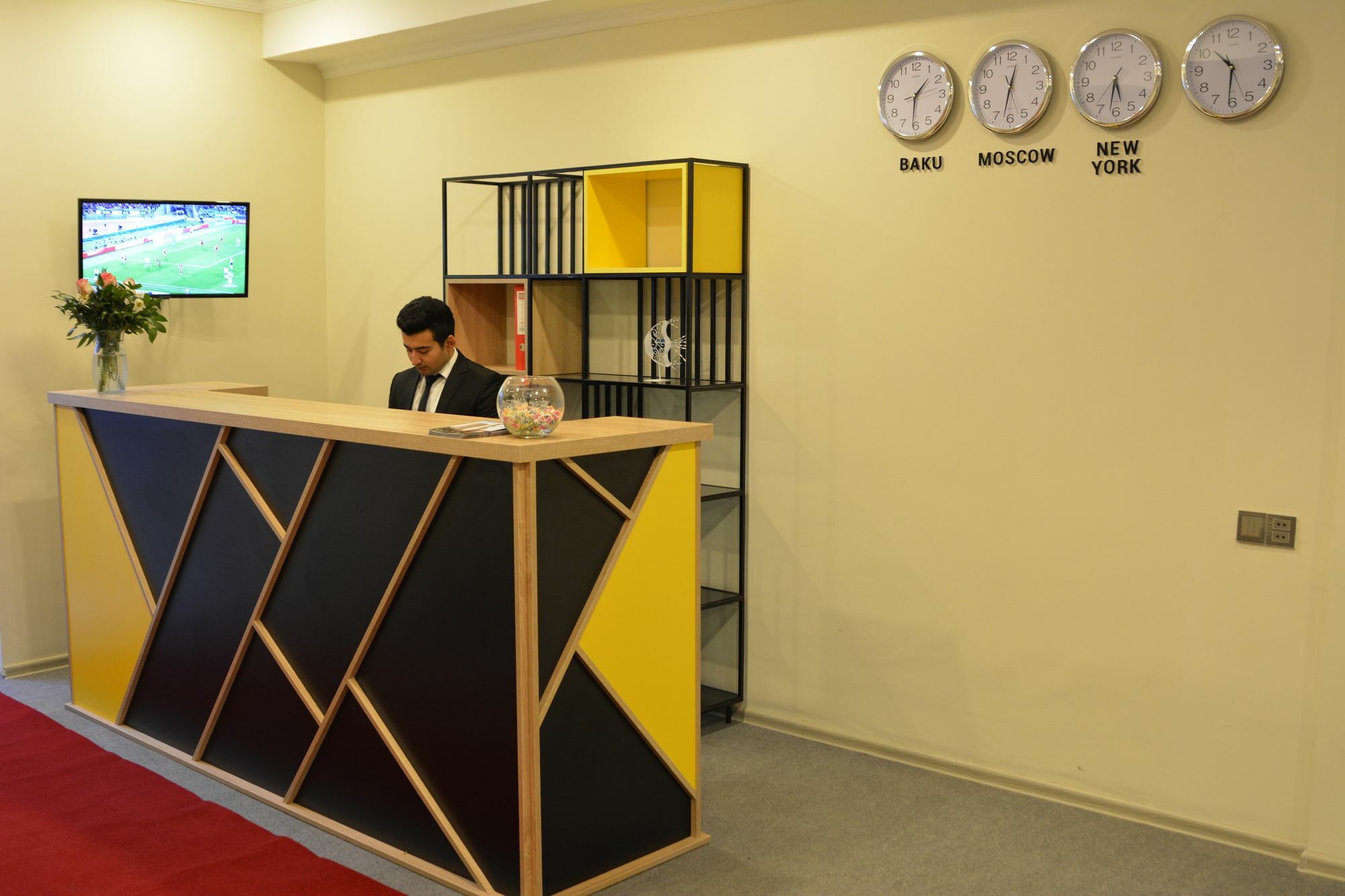 Khaghani Center Hotel Баку Екстериор снимка